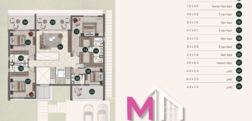 فيلا 4 للبيع